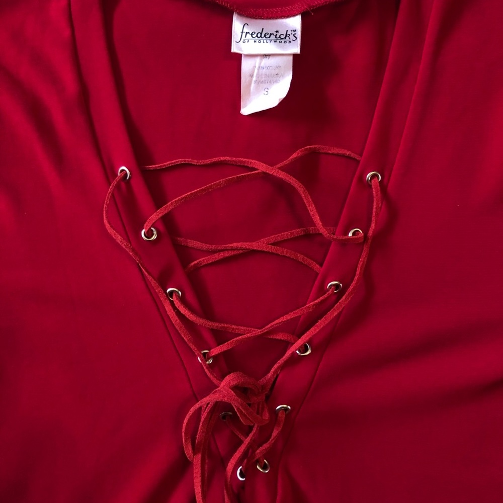 Red Blouse - Picture 2 of 2